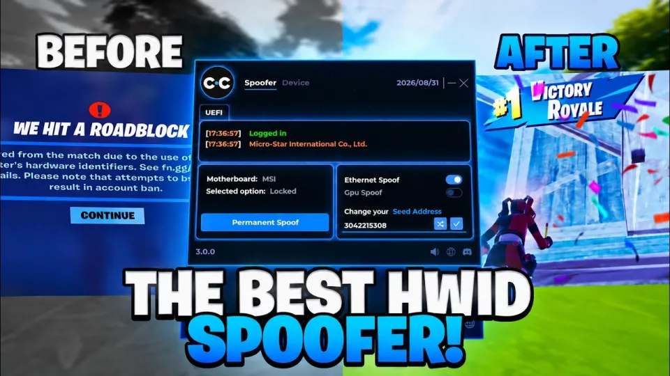 How to Fix HWID Ban with a Reliable HWID Spoofer